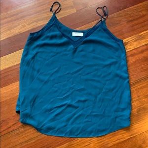 Aritzia Babaton Mesh Trim Tank